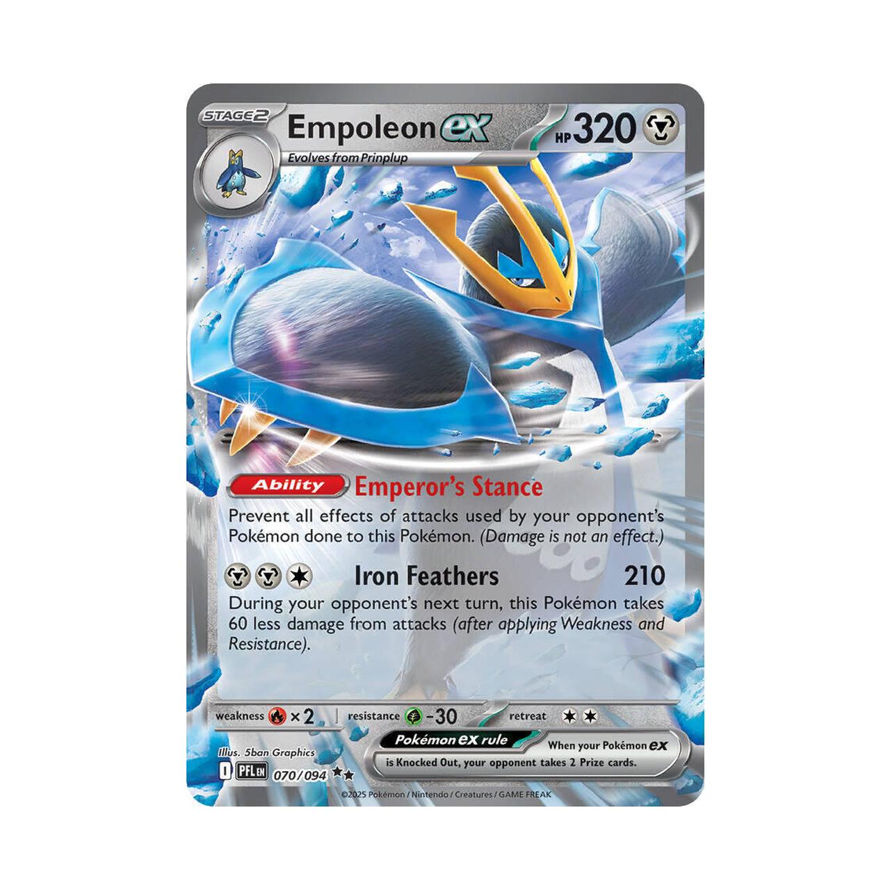 POKEMON Empoleon ex - 070/094