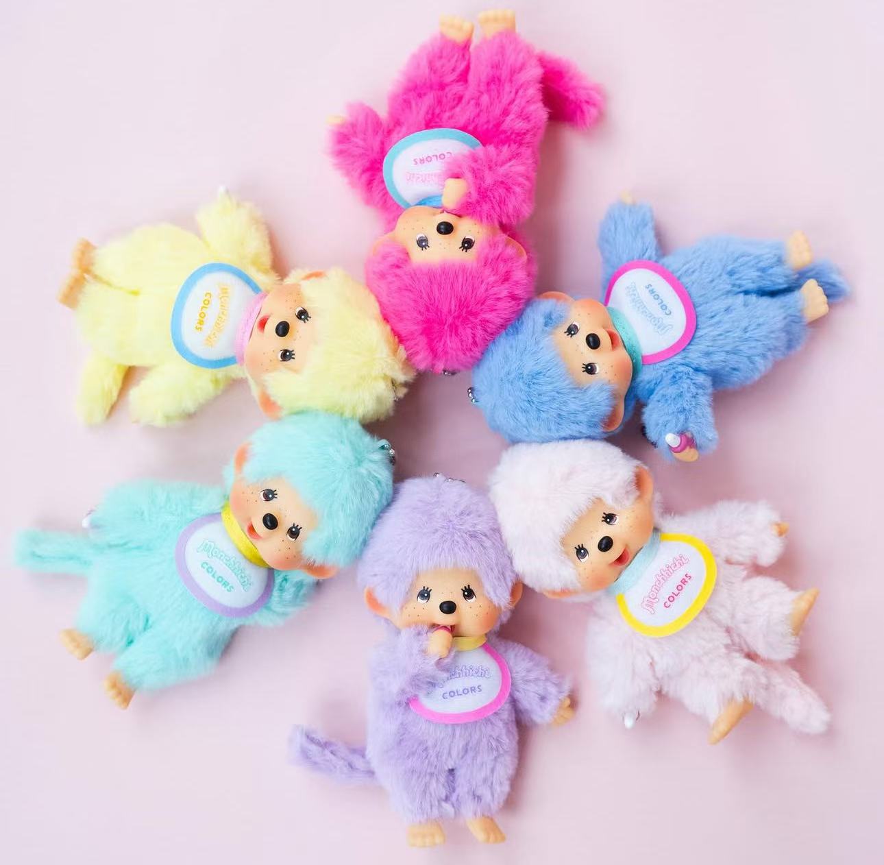 Monchhichi - Colours Keychain(Pink)