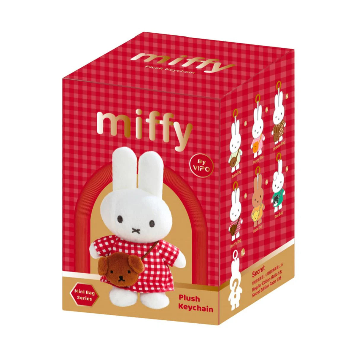 VIPO x Miffy Mini Bag Series Plush Keychain Blind Box – X-Playground