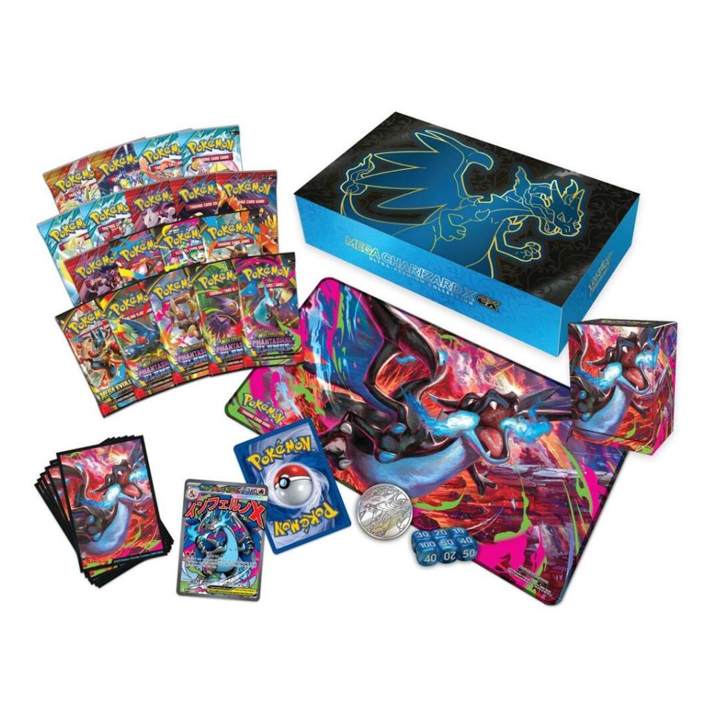 Pokemon TCG: Mega Charizard X ex Ultra Premium Collection - Miscellaneous Cards & Products (MCAP)