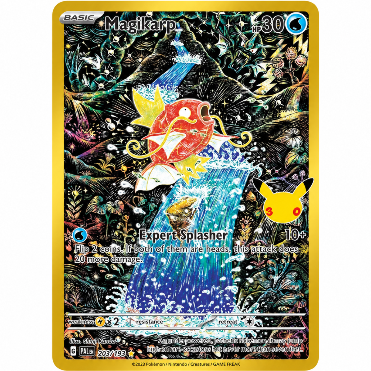 POKEMON Magikarp -203/193- ME: 30th Celebration Classic Collection (30C)