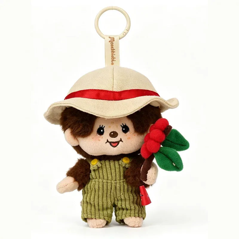 Monchhichi x Miniso - Mon Mon Farm Coffee Themed Mini Plush Charm