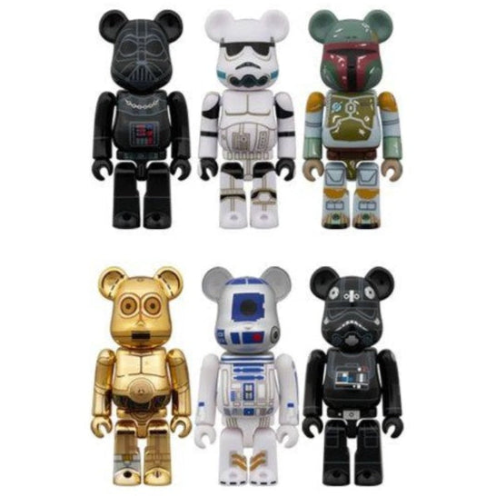 MEDICOM TOY - BE@RBRICK STAR WARS コラボキーホルダー Bearbrick Be@rbrick 70% Medicom Toy Artist toy keychain STAR