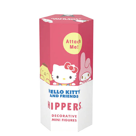 Sanrio Hippers Hello Kitty & Friends blind box, cute adhesive peek figurines of Hello Kitty, Cinnamoroll, Kuromi and Sanrio characters