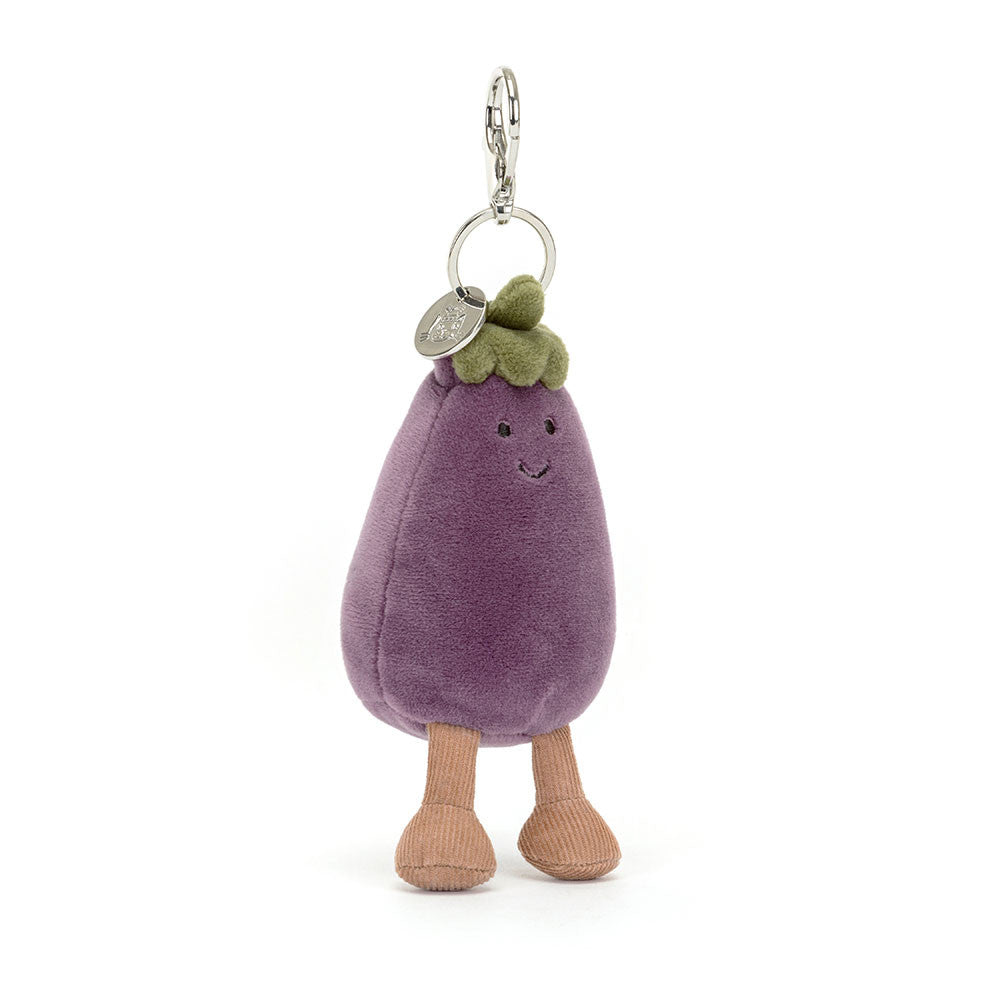 Jellycat - Vivacious Vegetable Aubergine Bag Charm – X-Playground