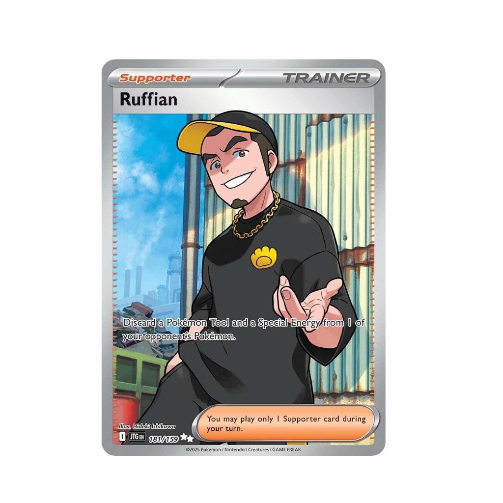 ruffian pokemon card POKEMON Ruffian (181/159) [Scarlet & Violet: Journey Together] –  X-Playground