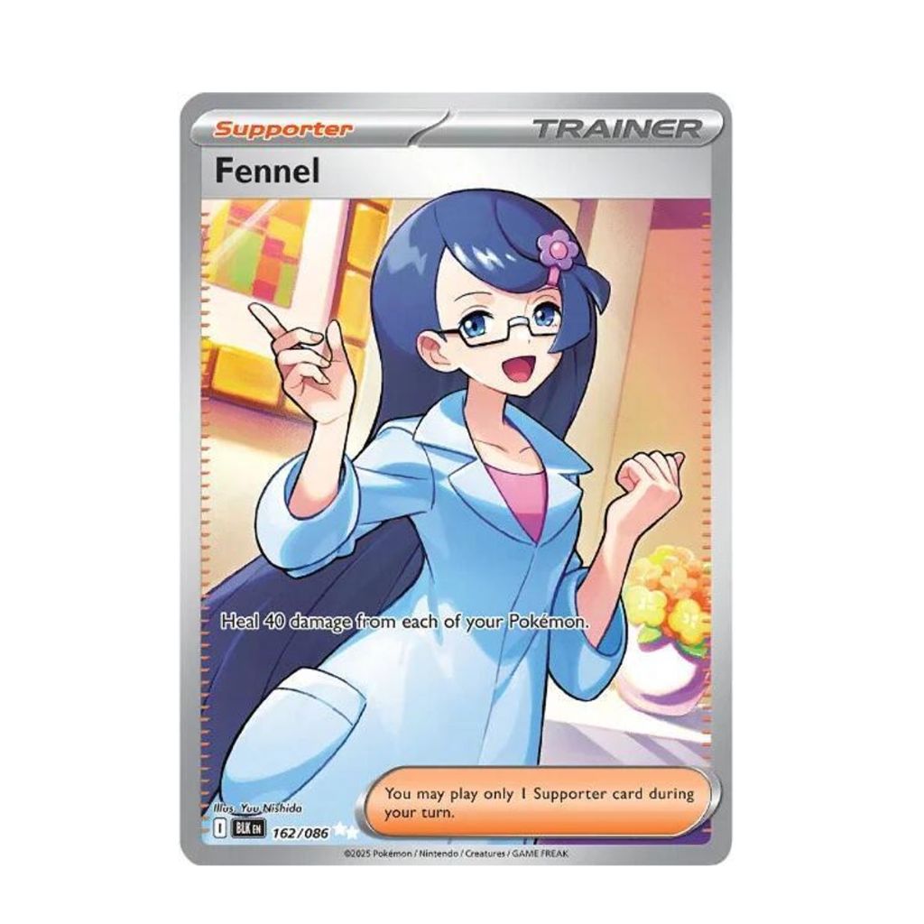 POKEMON Fennel - 162/086 - SV: Black Bolt (BLK) – X-Playground