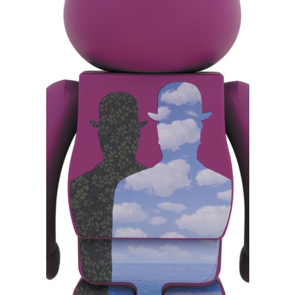 BE@RBRICK René Magritte "L'oiseau de ciel 1965/La belle societe 1965" 1000%