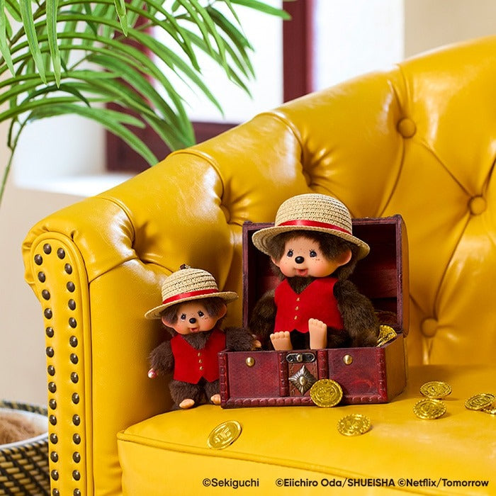 Monchhichi x Netflix - ONE PIECE Season 2 Luffy Monchhichi Keychain