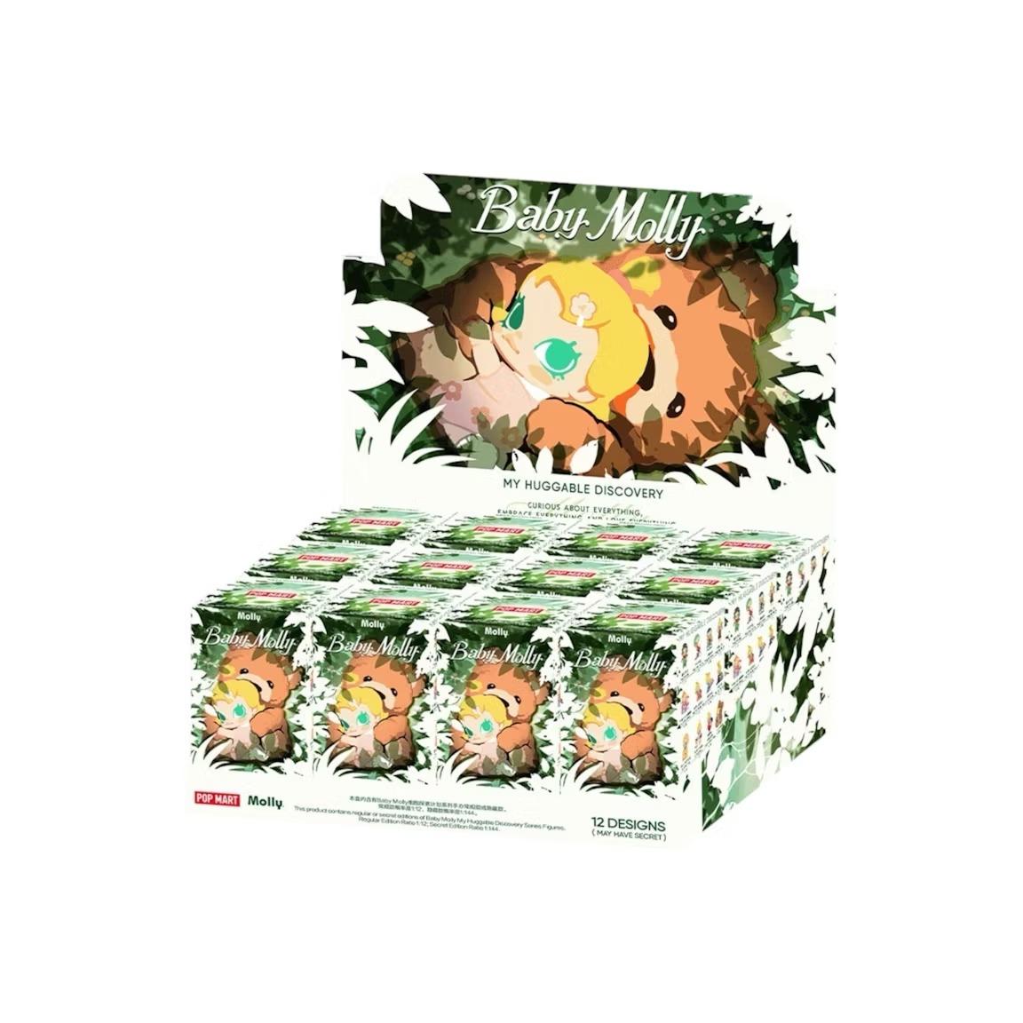 POP MART Baby Molly My Huggable Discovery Series Figures Blind Box