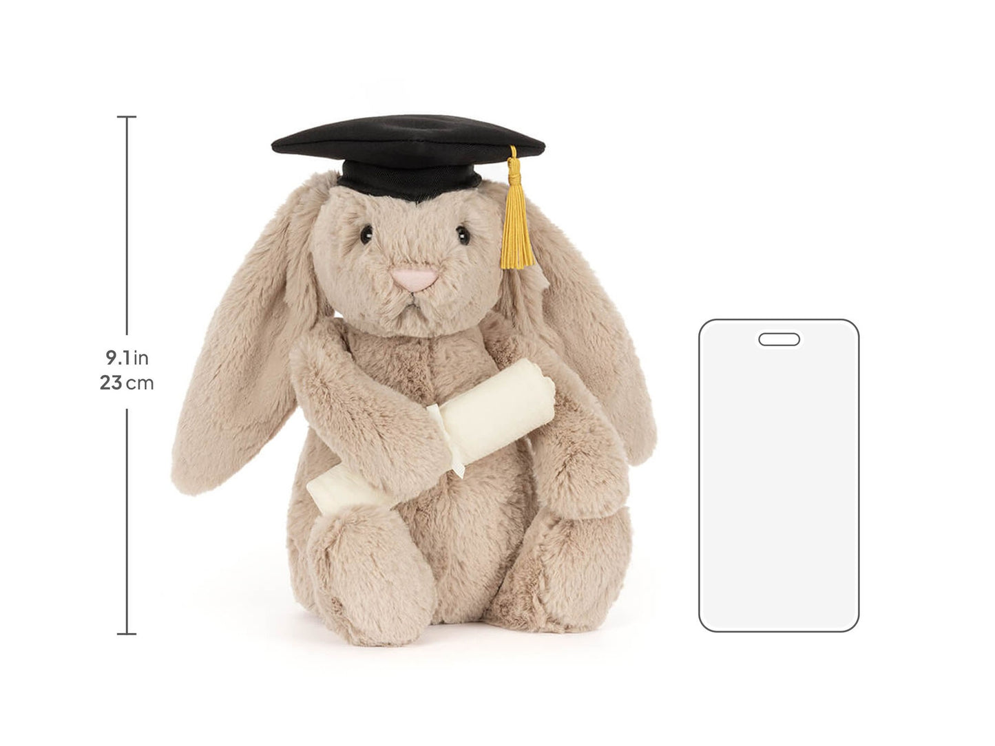 Jellycat - Bashful Bunny Graduation Outfit