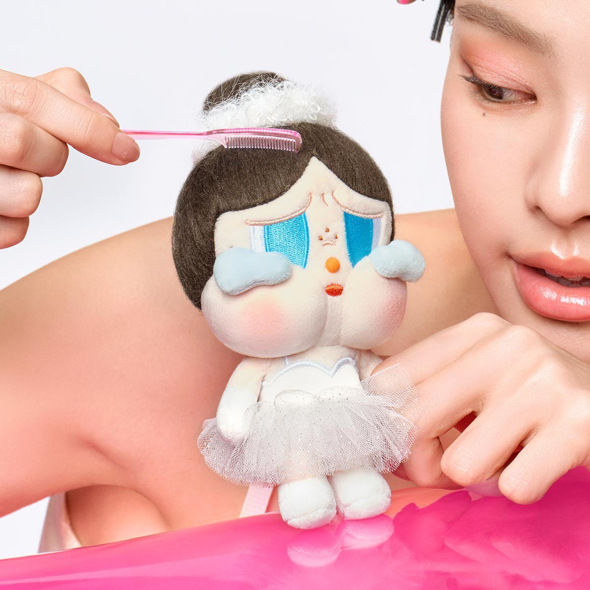 POP MART CRYBABY SHINY SHINY SERIES Plush Pendant Blister Pack