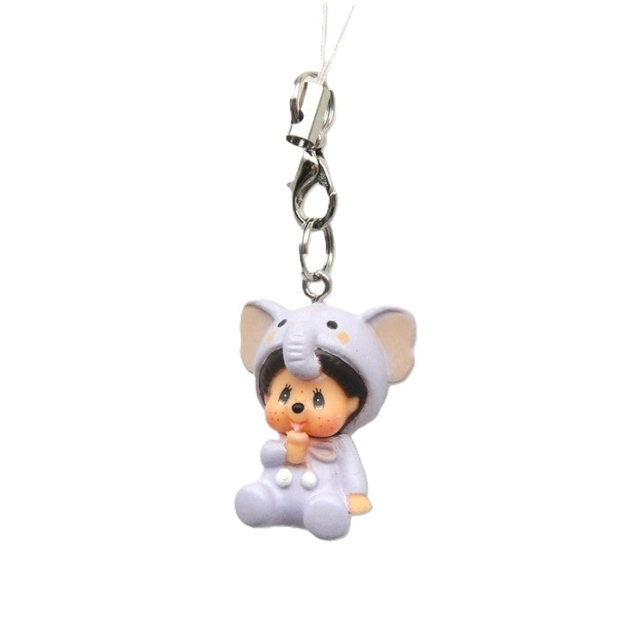 Monchhichi - Elephant PVC Keychain