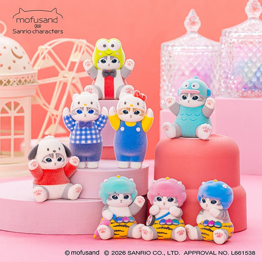 MOFUSAND x Sanrio Characters Fluffy Flock Figure Collection Vol. 1