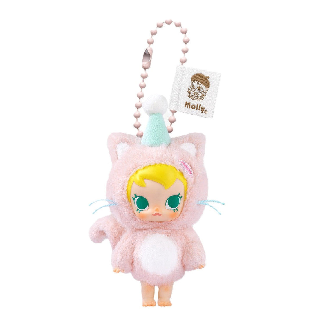 POP MART Baby Molly Pocket Friends Series-Vinyl Plush Pendant