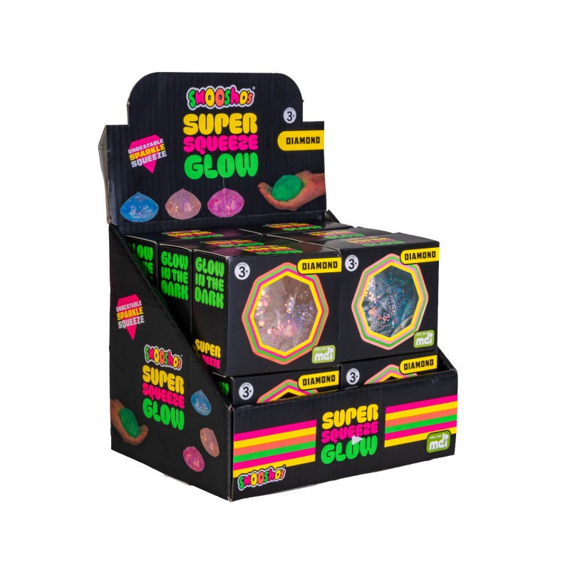 Smoosho's - Super Squeeze Glow-in-the-dark Diamond