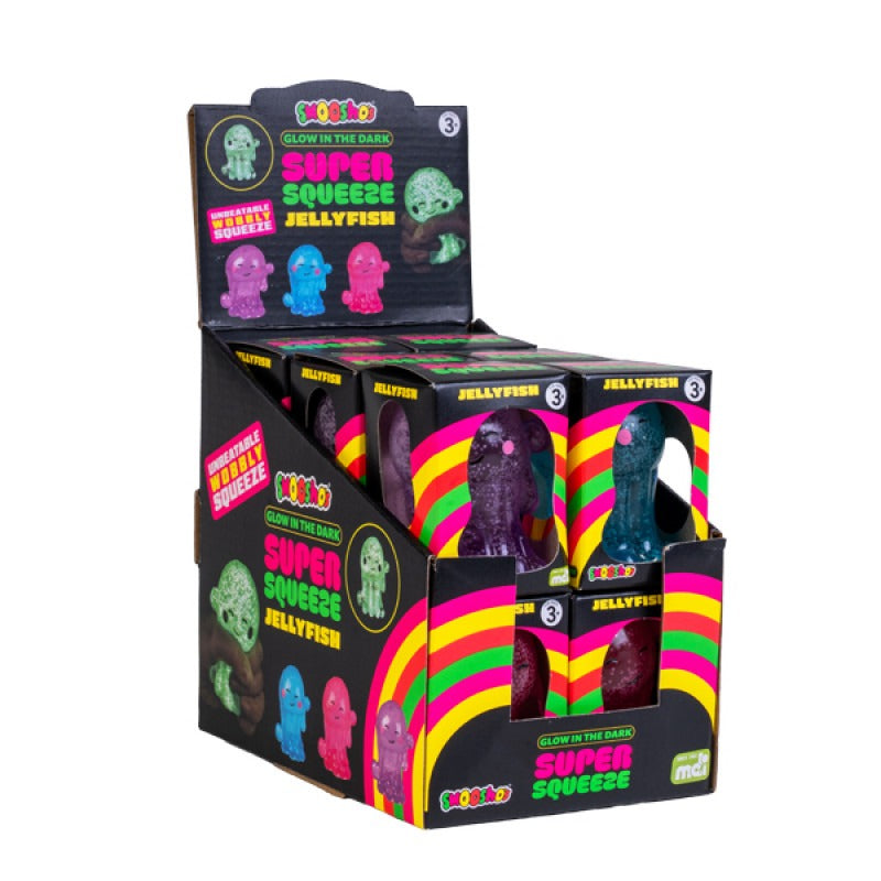 Smoosho's - Super Squeeze Glow-in-the-dark Jellyfish