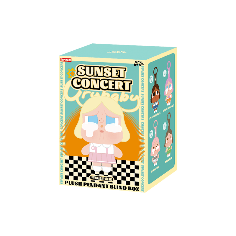 POP MART Crybaby Sunset Concert Series Plush Pendant Blind Box
