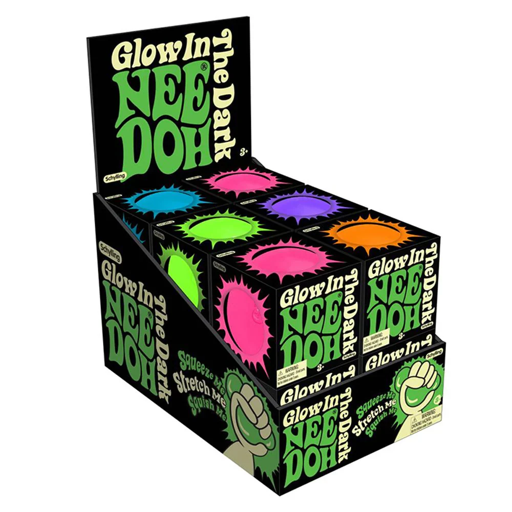 NeeDoh Schylling - Glow in the Dark