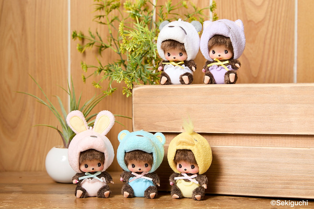 Monchhichi - Animal Bebichhichi SS Big Face Keychain (Chick)