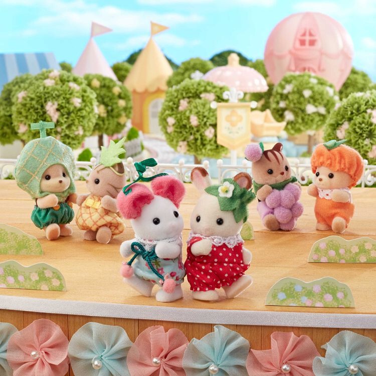 Sylvanian Families - Baby Trio (Melon, Cherry, Pineapple)