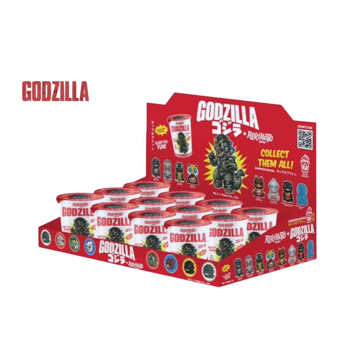 Rokimoto - Godzilla Vinyl Figure (Wave 2) Blind Cup