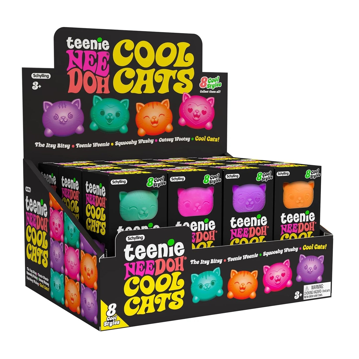 NeeDoh Schylling - Cool Cats Teenie