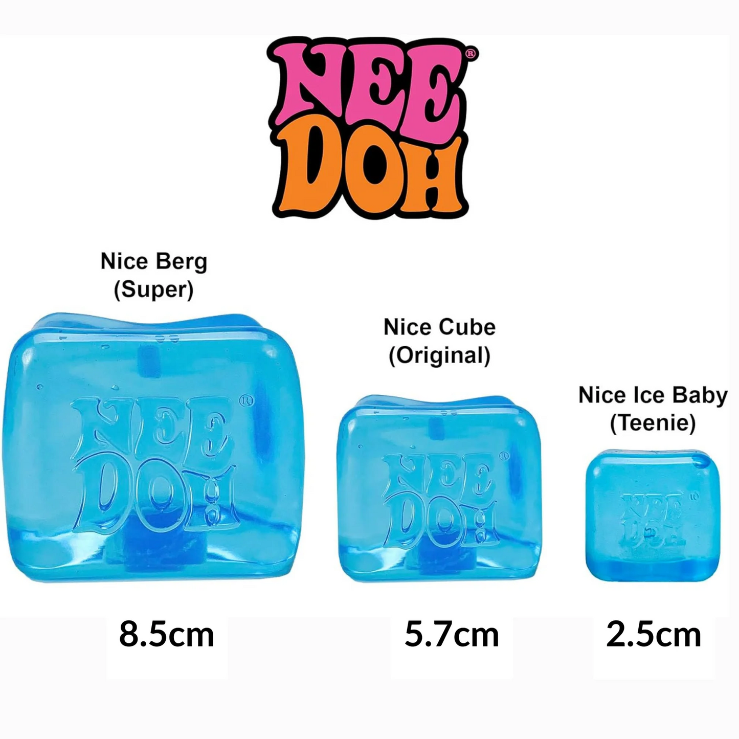 NeeDoh Schylling - Nice Ice Baby Teenie (Multi-Pack)