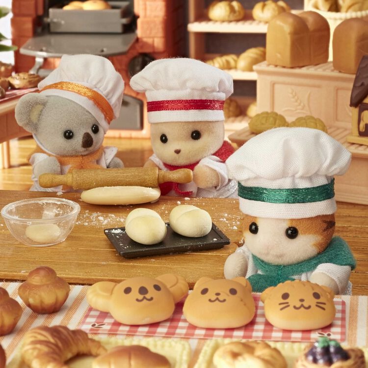 Sylvanian Families - Baby Trio (Bakery)