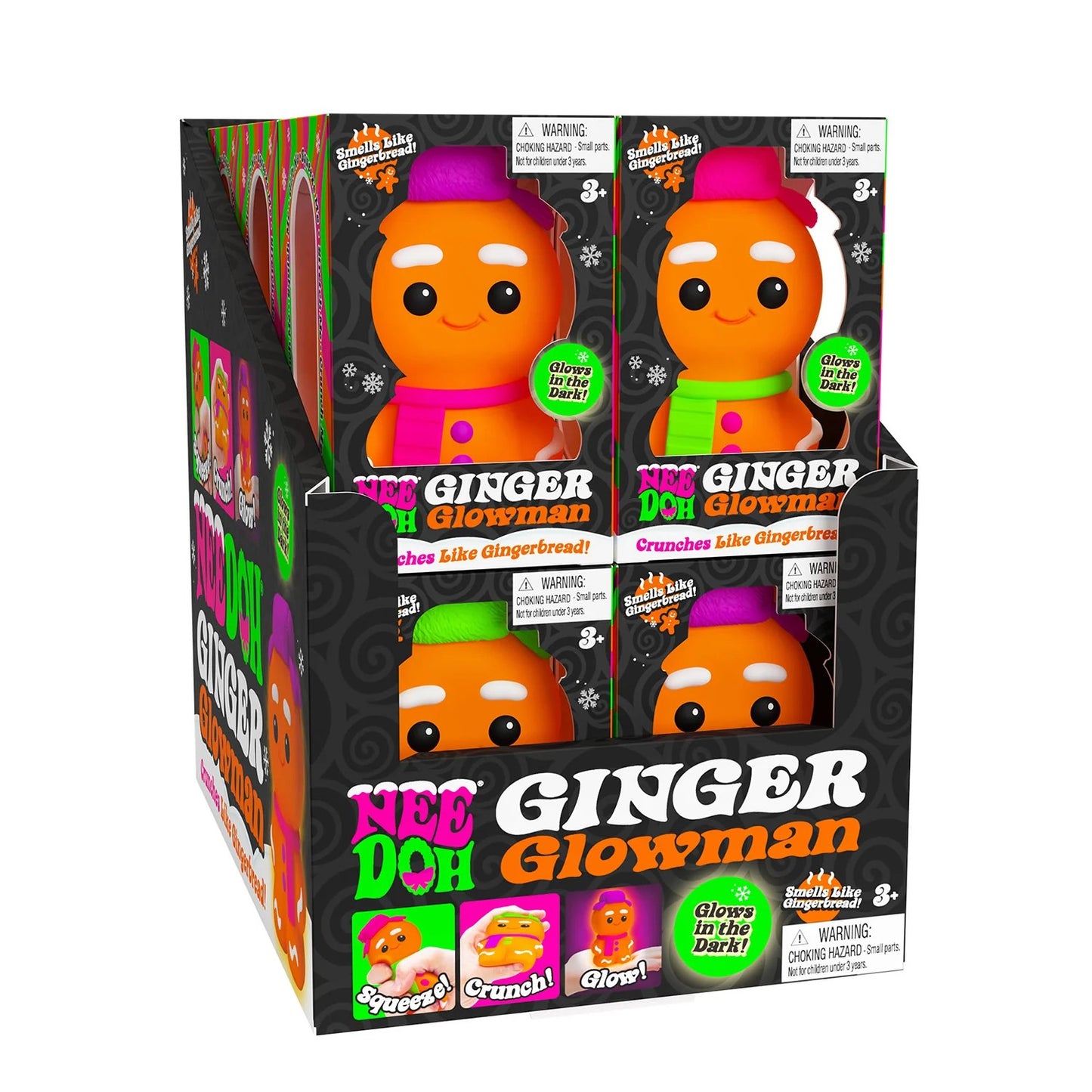 NeeDoh Schylling - Ginger Glowman