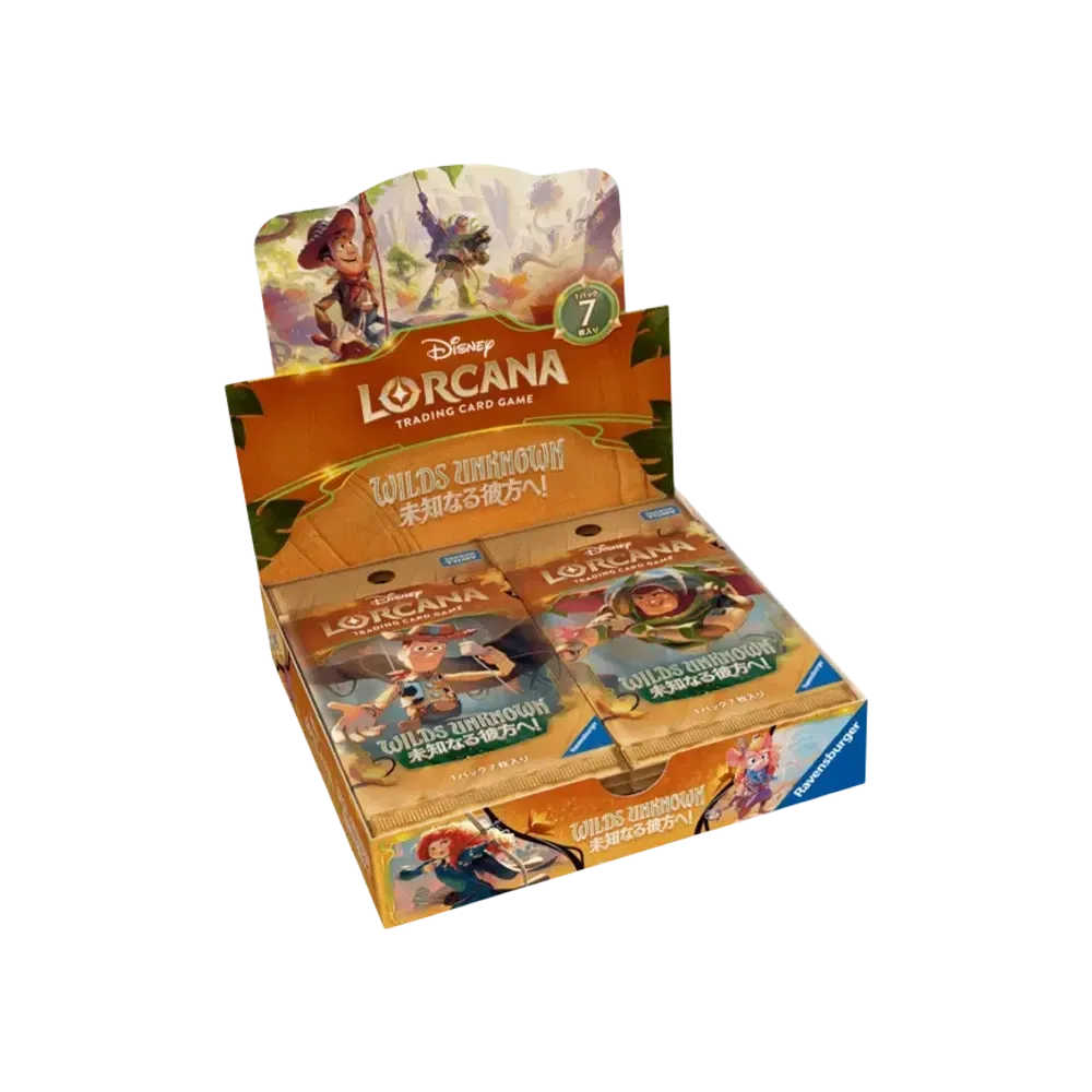 Disney Lorcana TCG: Wilds Unknown Booster Pack (Japanese)
