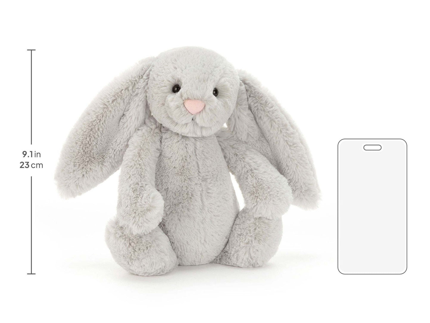 Jellycat - Bashful Silver Bunny Medium