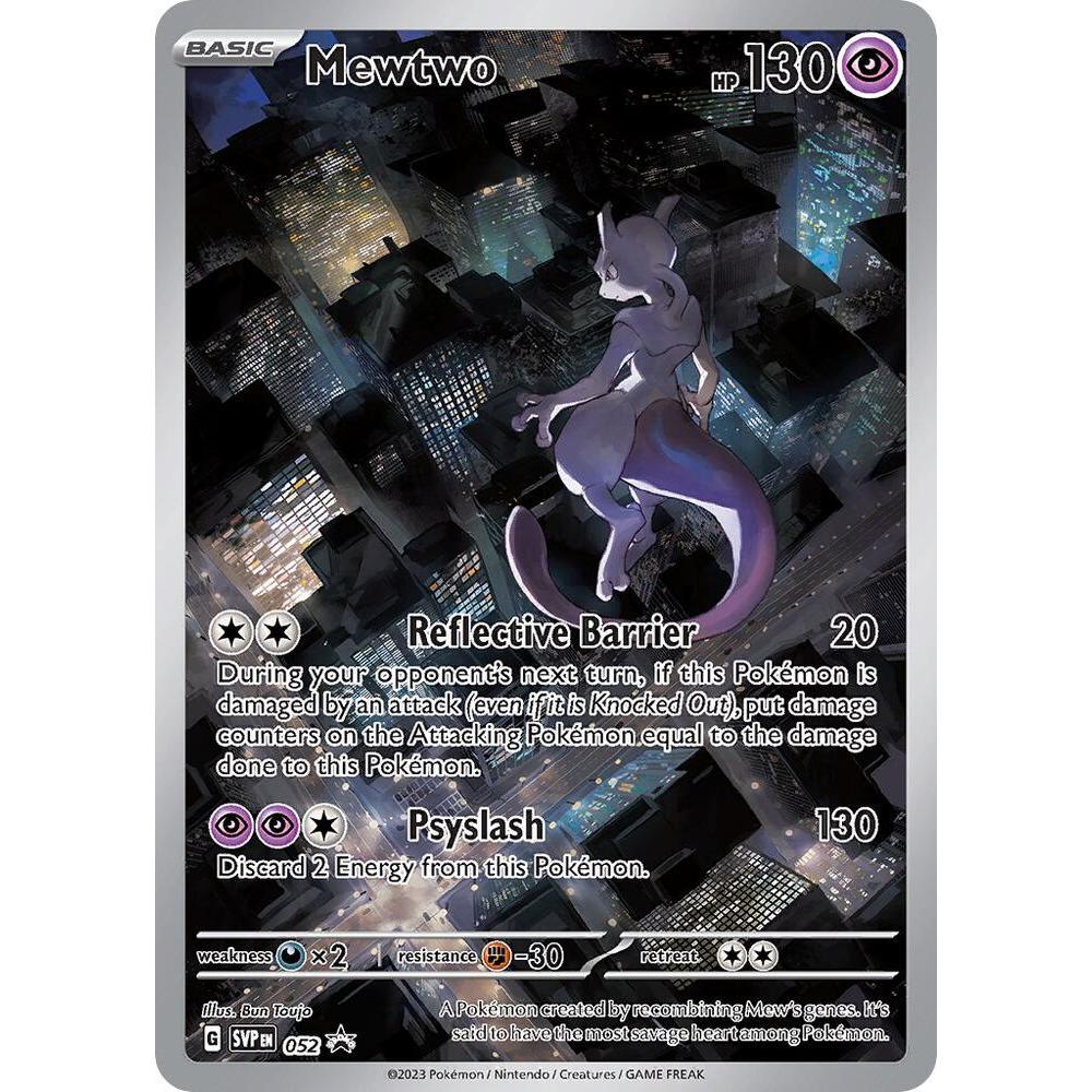 POKEMON Mewtwo - 052 - SV: Scarlet & Violet Promo Cards (SVP)