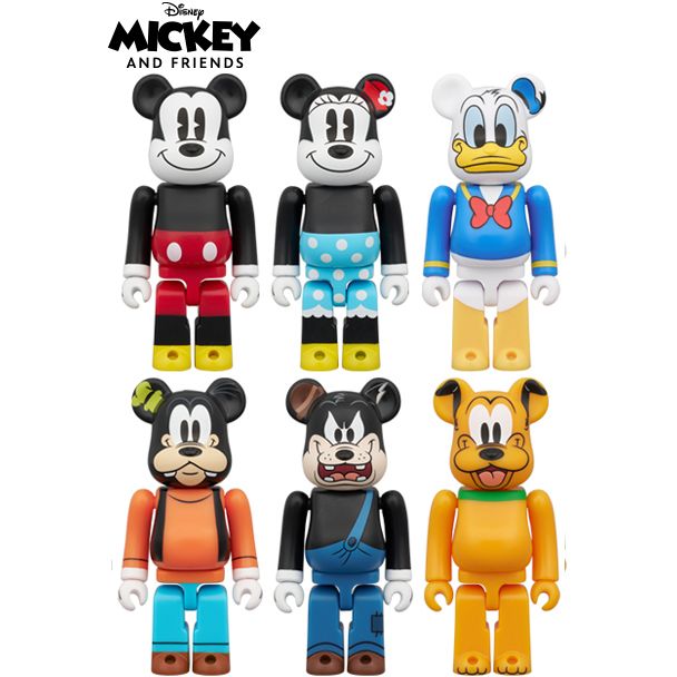 BE@RBRICK CHASE MICKEY MOUSE & FRIENDS 100% Blind Box