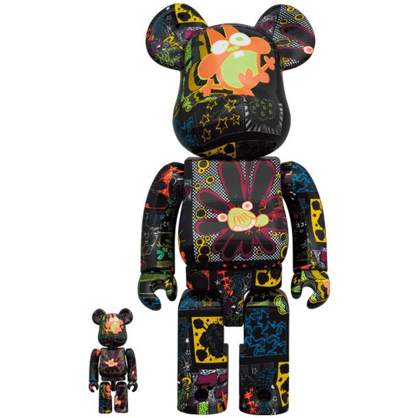 BE@RBRICK  New Akatsuka Nyarome & Beshi 100% & 400%