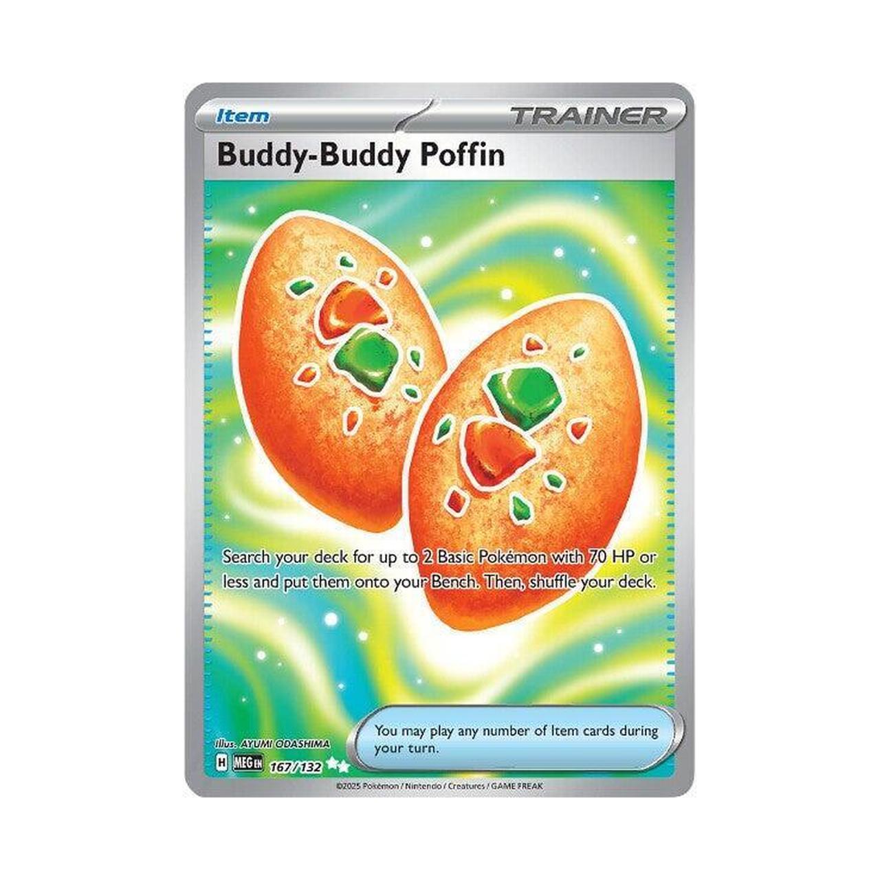 POKEMON Buddy-Buddy Poffin - 167/132 - ME01: Mega Evolution (MEG)