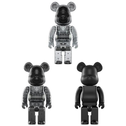 BE@RBRICK AUDIO 400% Portable Bluetooth(R) Speaker CLEAR