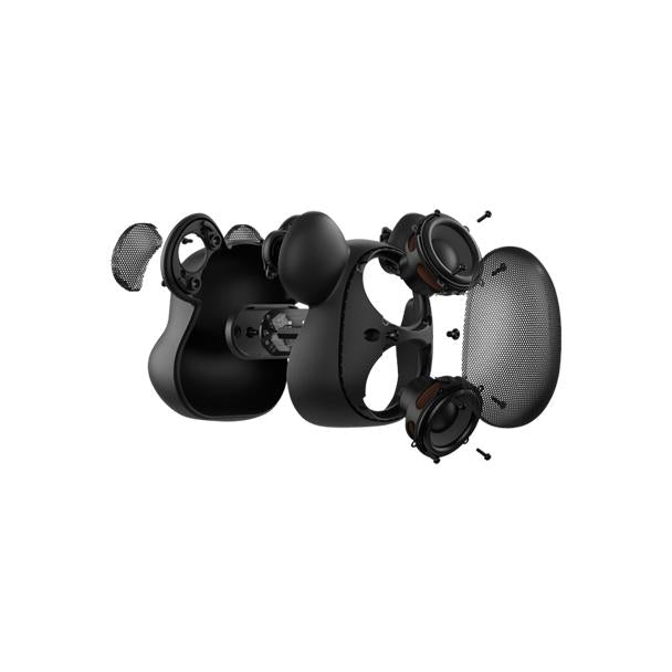BE@RBRICK AUDIO 400% Portable Bluetooth(R) Speaker CLEAR