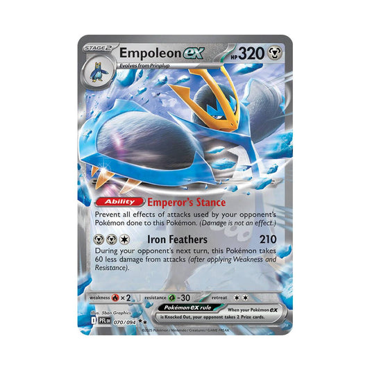 POKEMON Empoleon ex - 070/094 - ME02: Phantasmal Flames (PFL)
