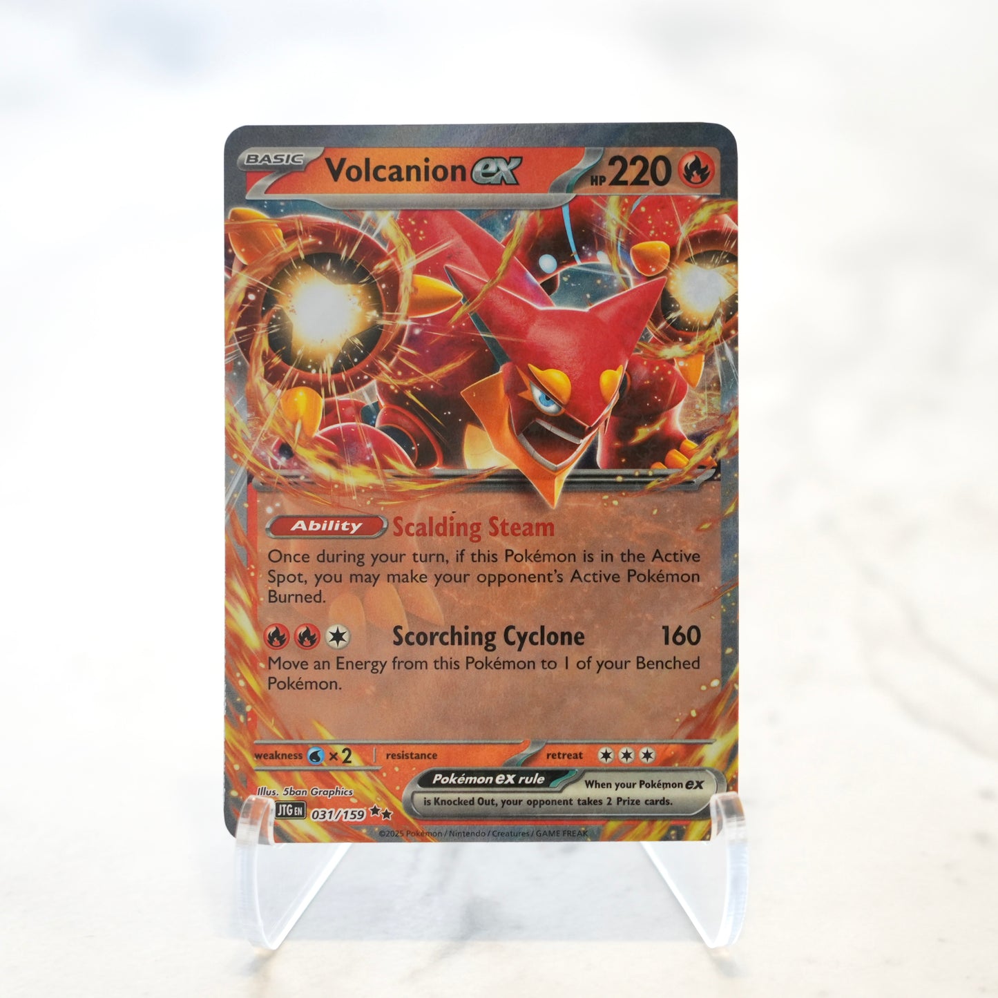 POKEMON Volcanion ex (031/159) [Scarlet & Violet: Journey Together]