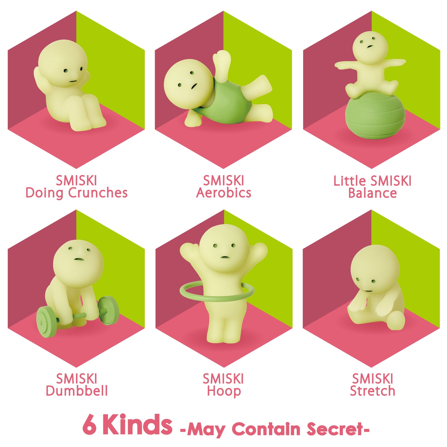 Smiski - Exercising Series Blind Box