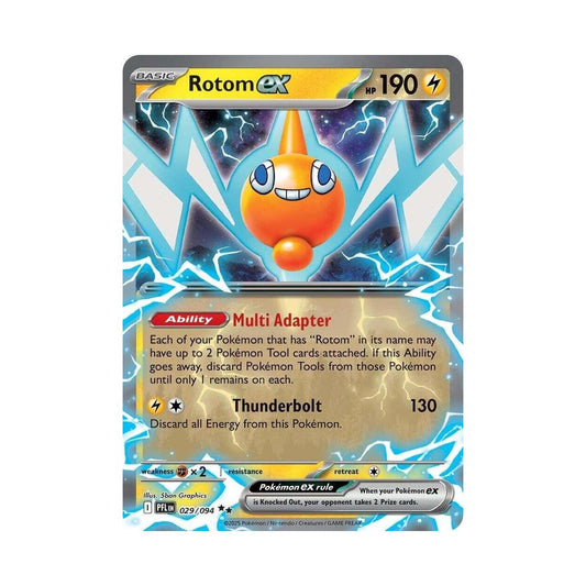 POKEMON Rotom ex - 029/094 - ME02: Phantasmal Flames (PFL)