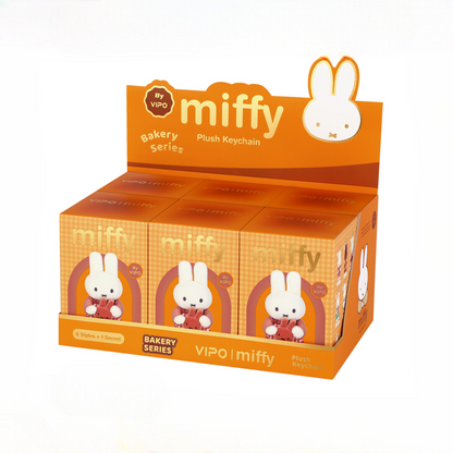 VIPO x Miffy Bakery Series Plush Keychain Blind Box