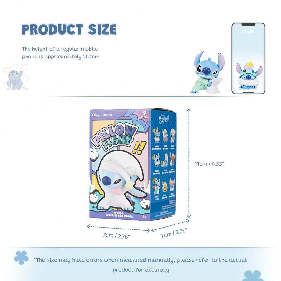 MINISO - Disney Stitch Pillow Fight Series Blind Box