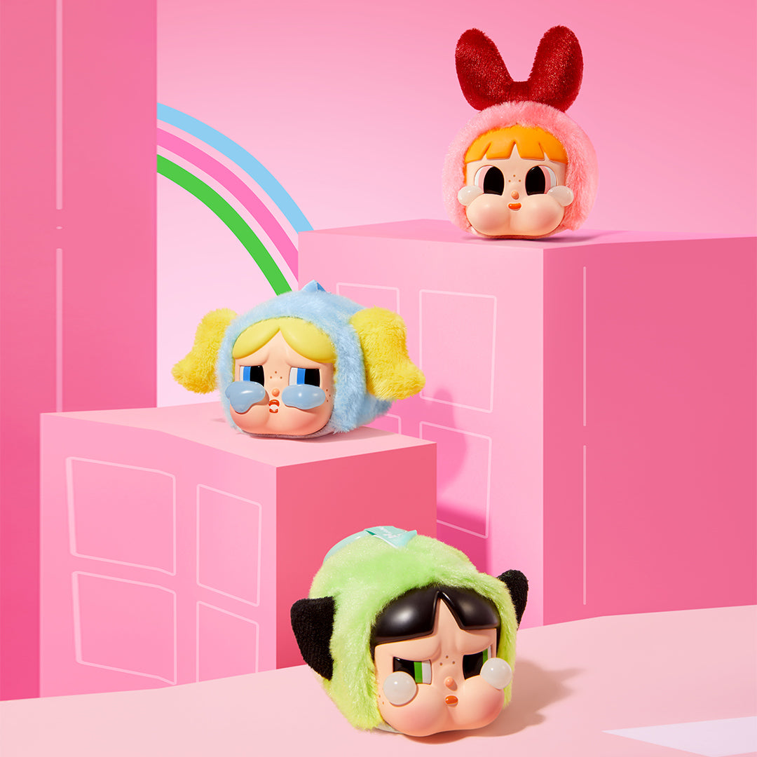 POP MART Crybaby × The Powerpuff Girls Series Vinyl Plush Pendant