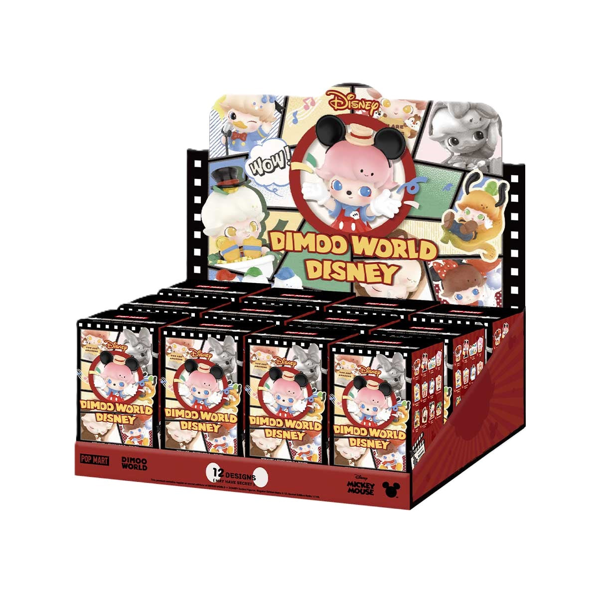 Amazon.com: POP MART DIMOO World × Disney Series Figures