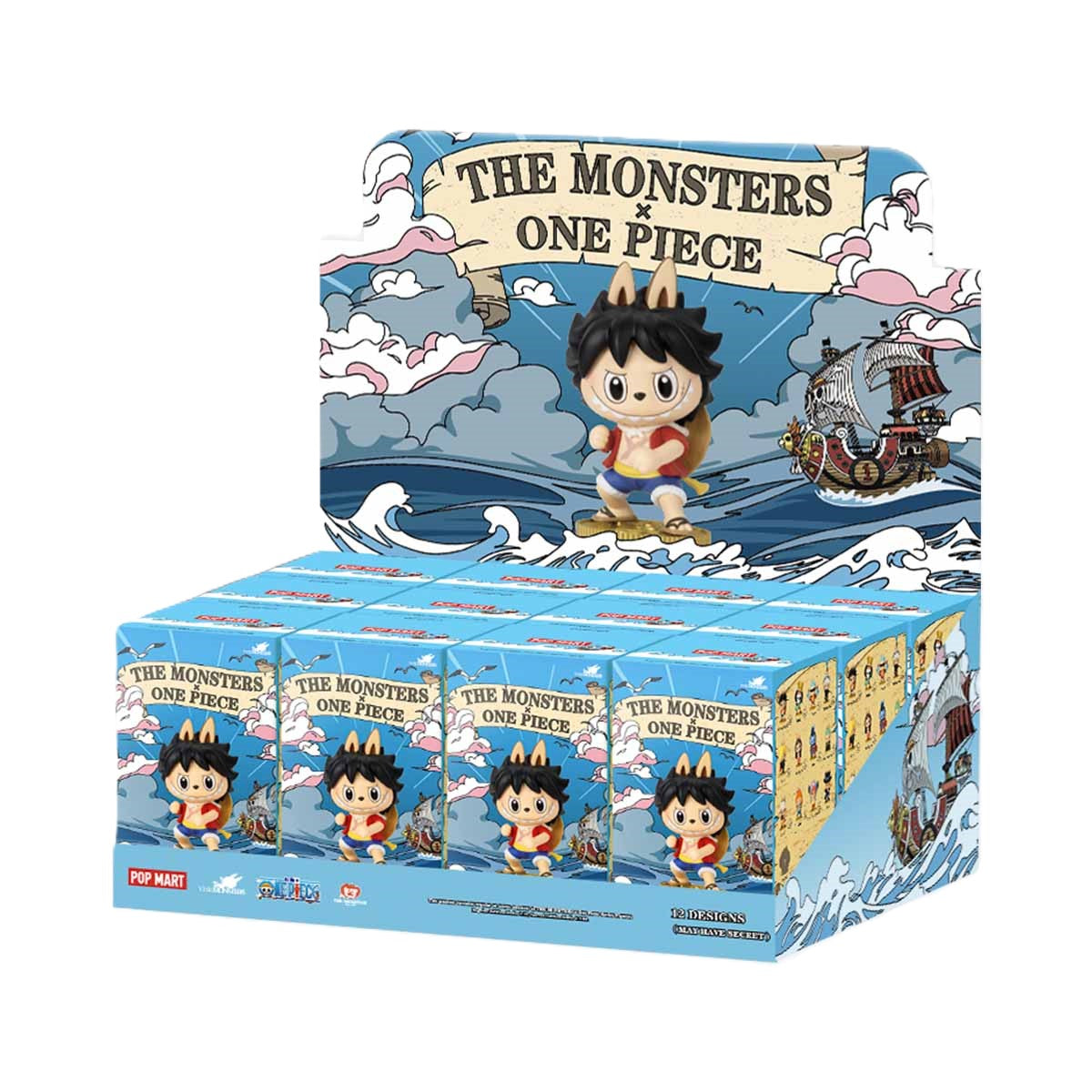 POP MART THE MONSTERS × One Piece Series Figures Blind Box