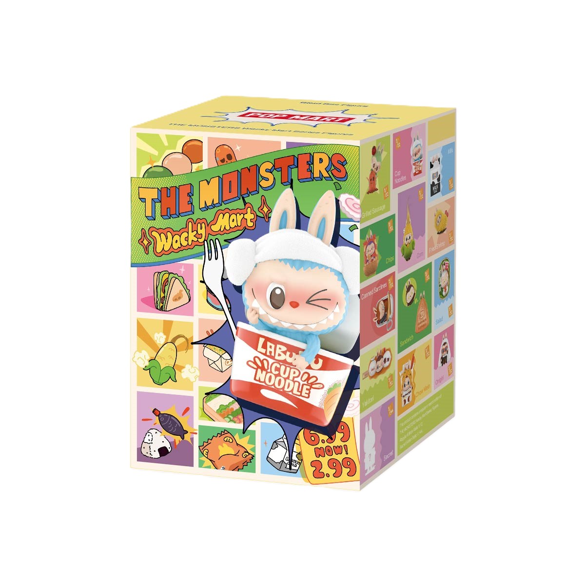 POP MART THE MONSTERS Wacky Mart Series Figures Blind Box – X