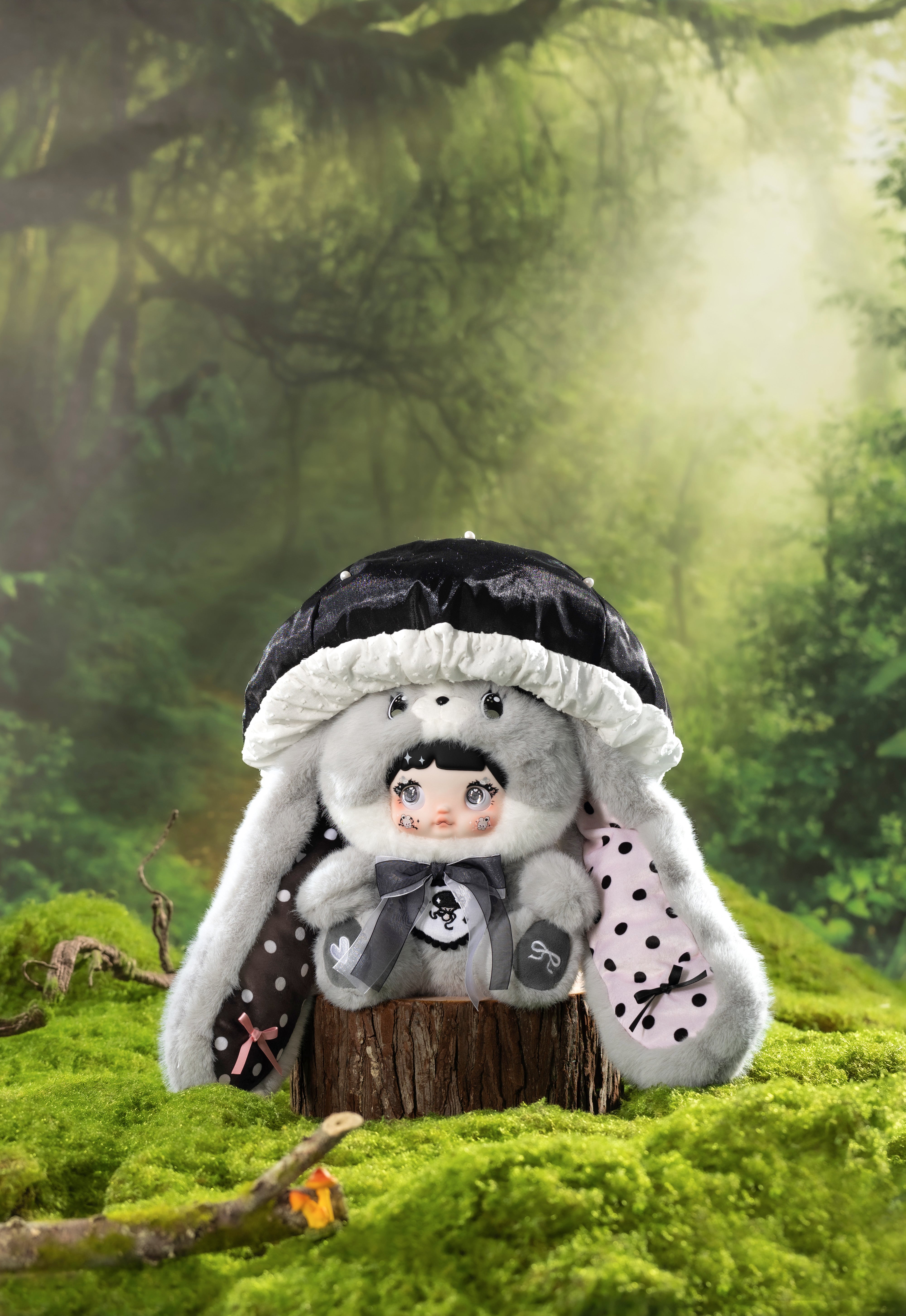 Nommi - Mushroom Hat 400% Big Doll Series Plush Blind Box – X