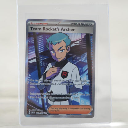 POKEMON Team Rocket's Archer (223/182) [Scarlet & Violet: Destined Rivals]